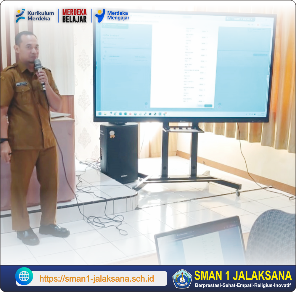 Sosialisasi Platform CBT dan E-Learning SmanjaKu