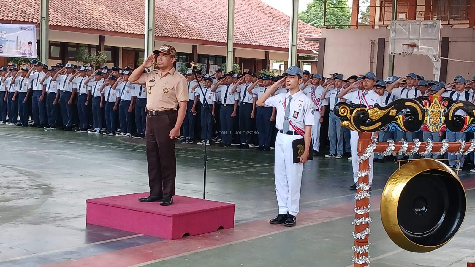 Semangat Baru di Hari Pertama Masuk Sekolah SMAN 1 Jalaksana Tahun Pelajaran 2025/2026