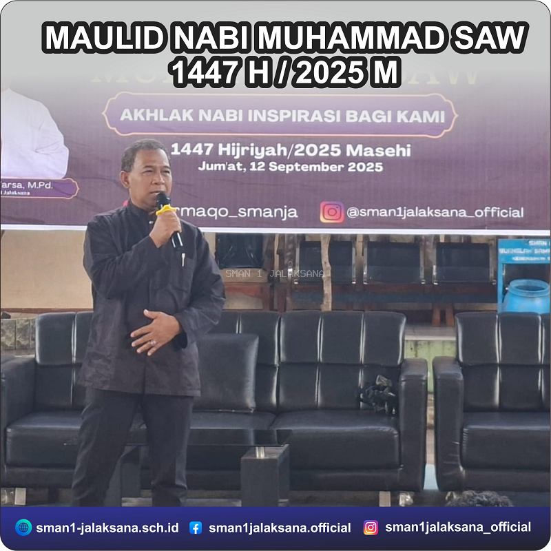Peringatan Maulid Nabi Muhammad SAW 1447 H | “Akhlak Nabi Inspirasi Bagi Kami”