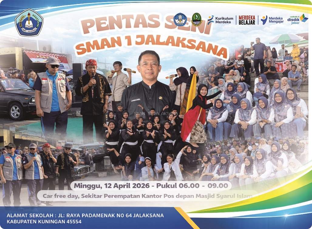 PENTAS SENI SMAN 1 JALAKSANA SEMARAKKAN CAR FREE DAY DI JANTUNG KOTA KUNINGAN